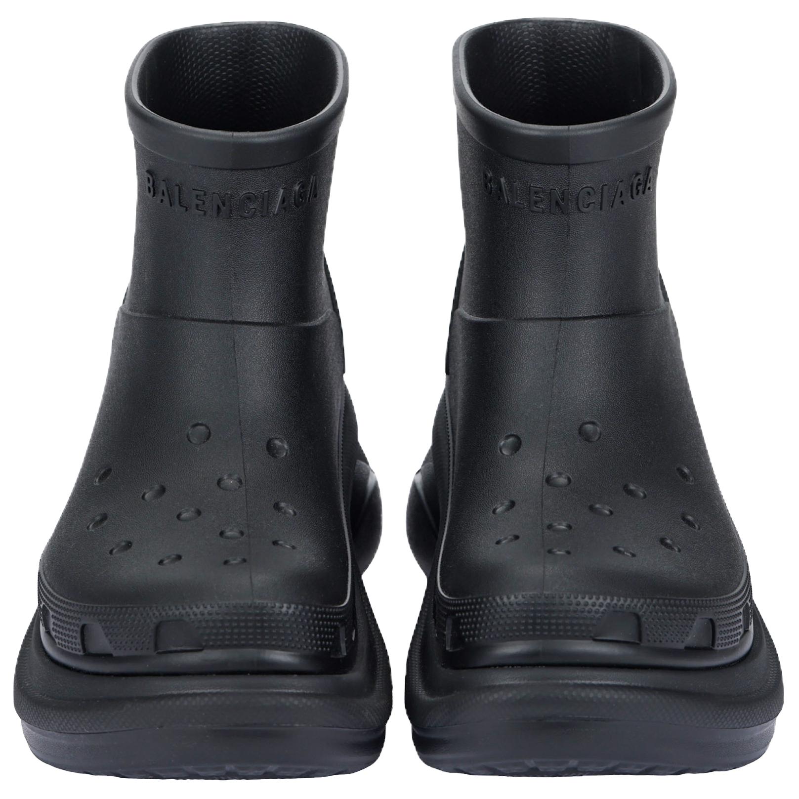 Balenciaga x Crocs Balenciaga X Crocs Ankle Boots Women's Black