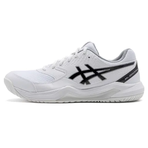 ASICS Gel Dedicate 8 Textile, Synthetic Leather Comfortable Slip Resistant And Breathable Low top Tennis Shoes Men's