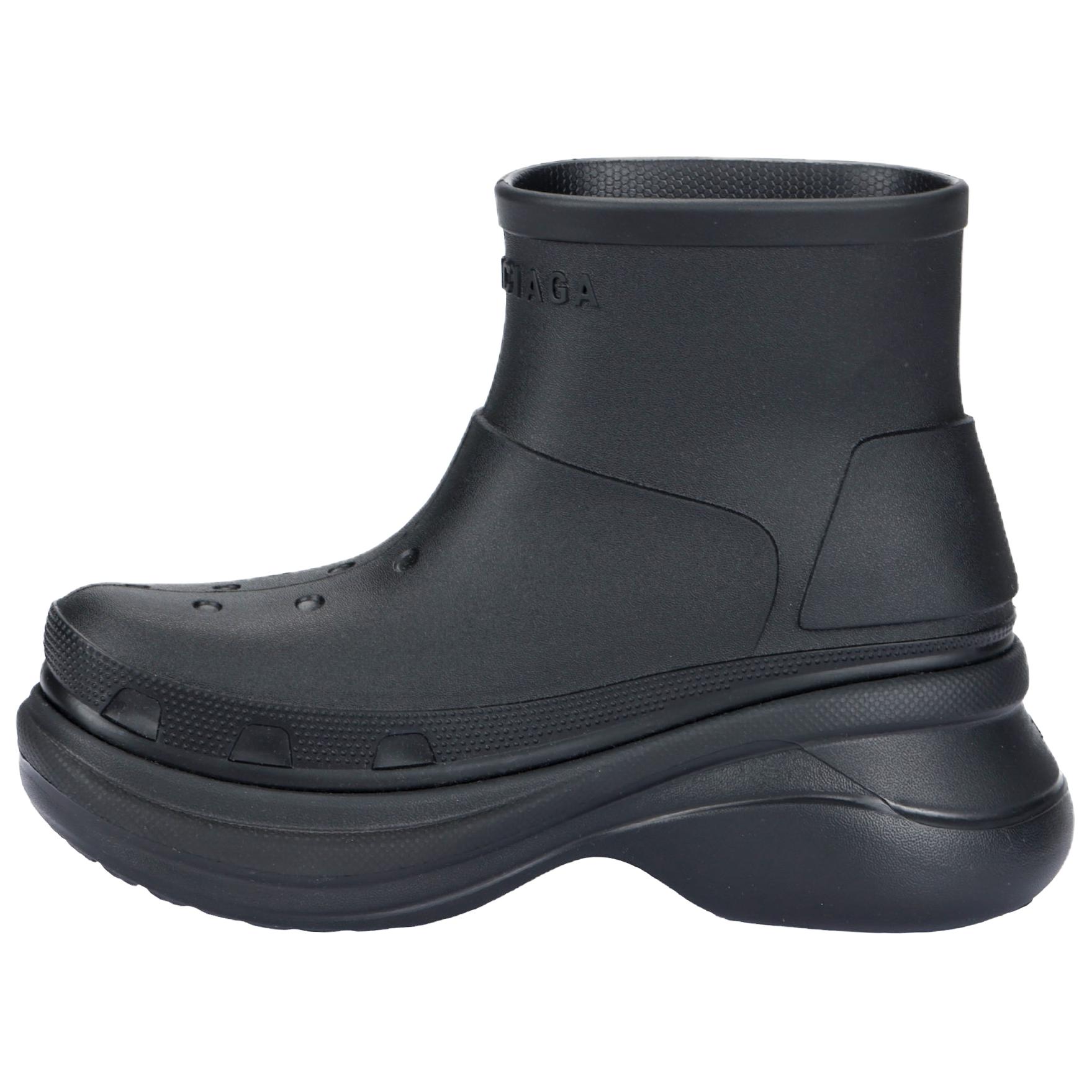 Balenciaga x Crocs Balenciaga X Crocs Ankle Boots Women's Black