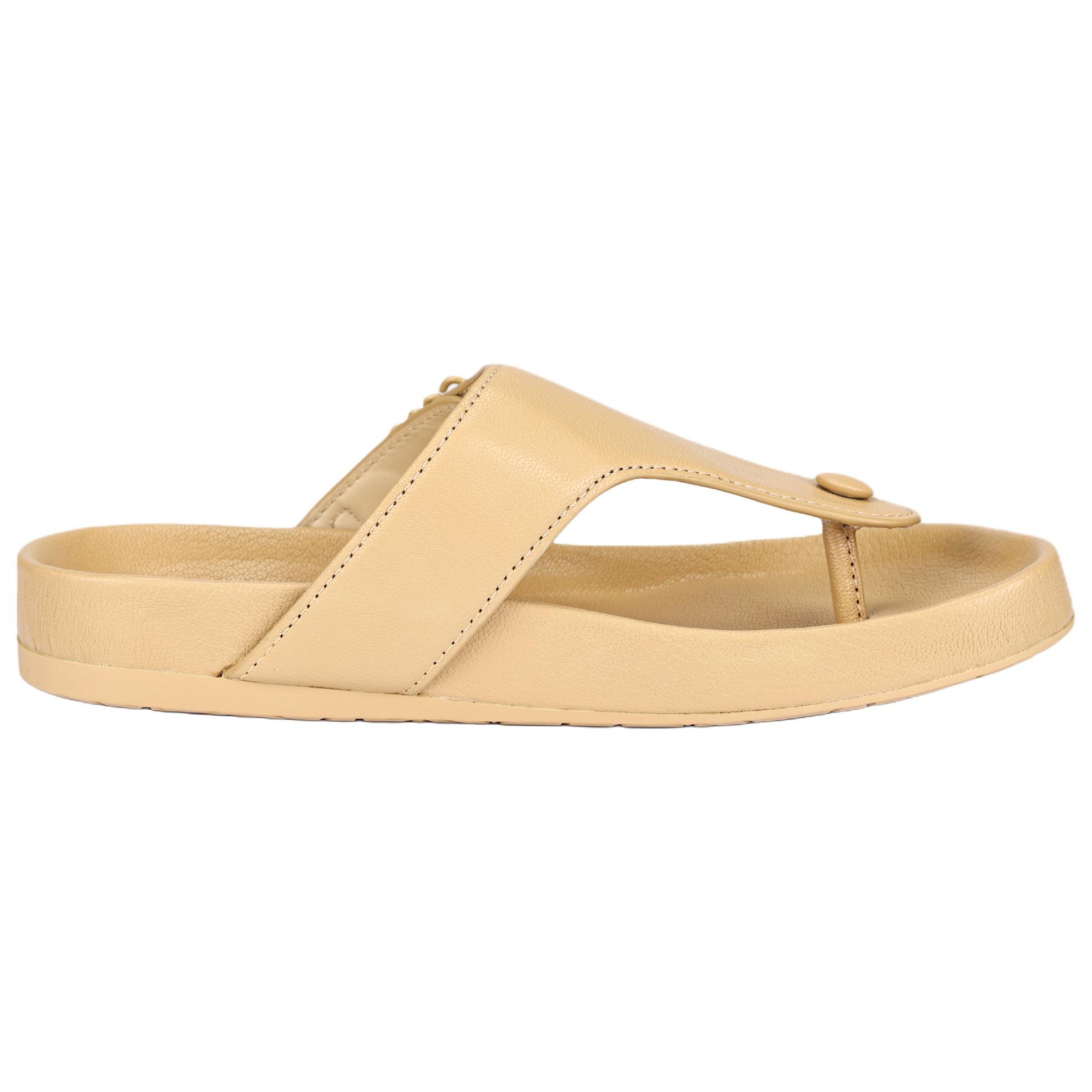 LOEWE Ease Toe Post Sandals Concealer Goatskin Women's