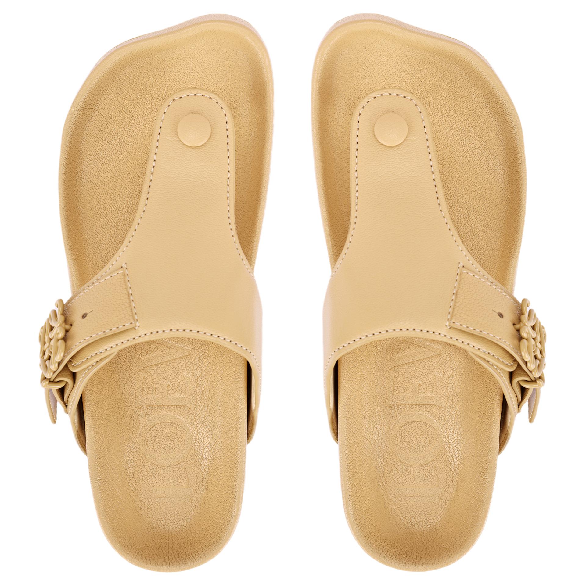 LOEWE Ease Toe Post Sandals Concealer Goatskin Women's