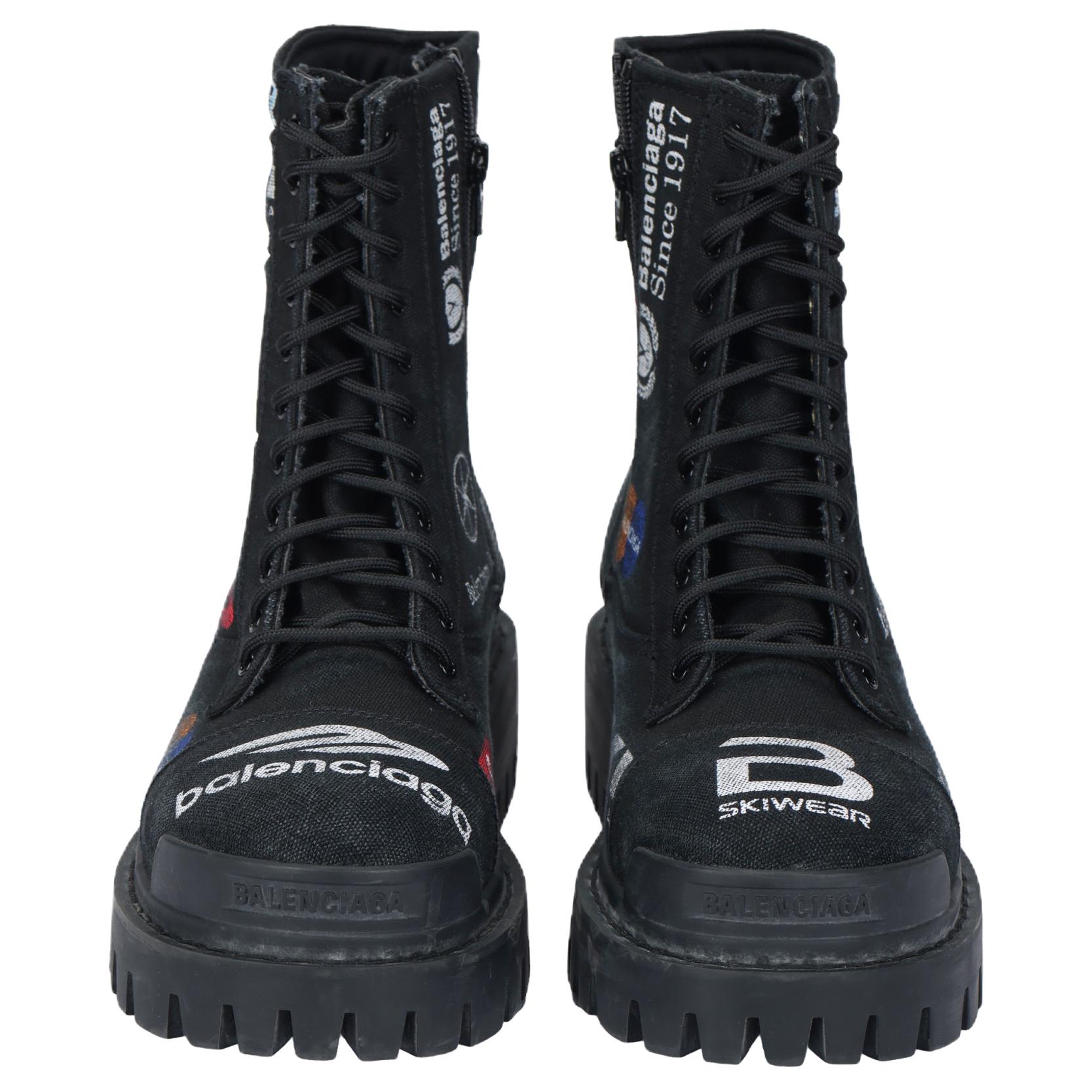 Balenciaga Combat Strike Boots
