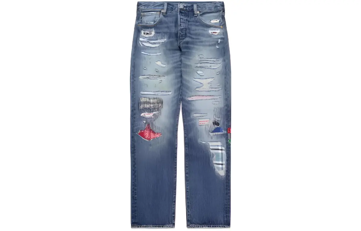 Levi's x CLOT Levis X CLOT Jeans Unisex Blue Gray