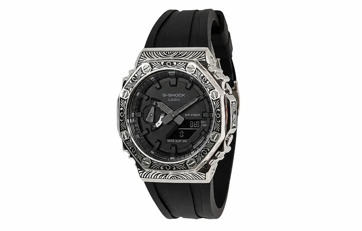 CASIO Custom Collection GA2100 Collection Quartz Movement Silicone Strap Watch Men's Watches