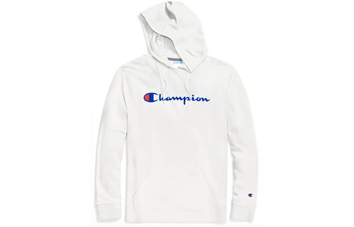 Champion Sweatshirt US Version Unisex White
