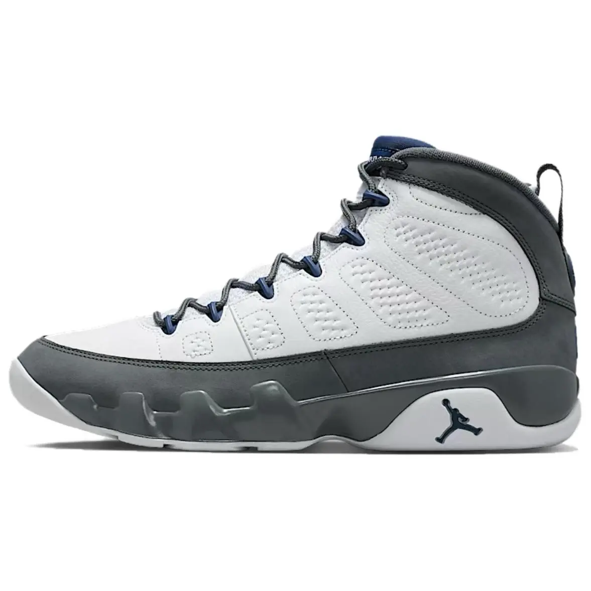 Jordan Air Jordan 9 High top Vintage Basketball Shoes Men's Gray White 2026