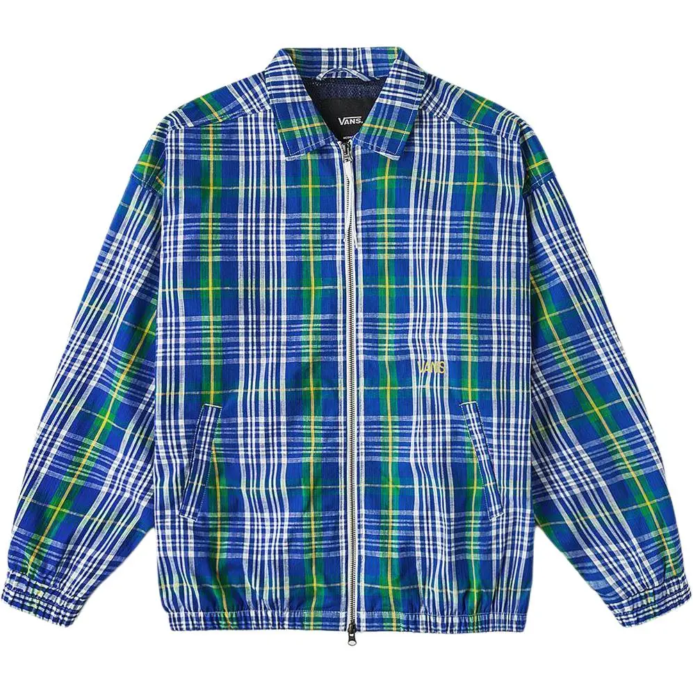 Vans Jackets & Coats Men's Blue Plaid