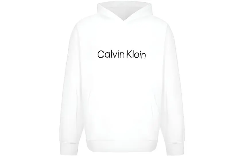 CALVIN KLEIN Simple Collection Sweatshirt Men's Moon White