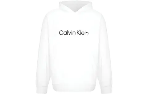 CALVIN KLEIN Simple Collection Sweatshirt Men's Moon White