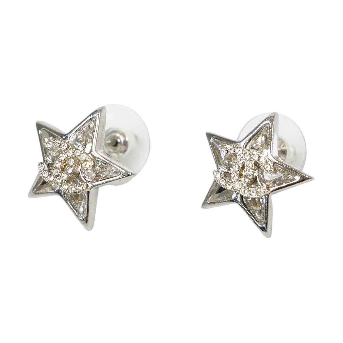 CHANEL Chanel, geometric sophisticated earrings, women's style
