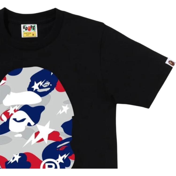 Женская футболка A BATHING APE (черная) — фото 12
