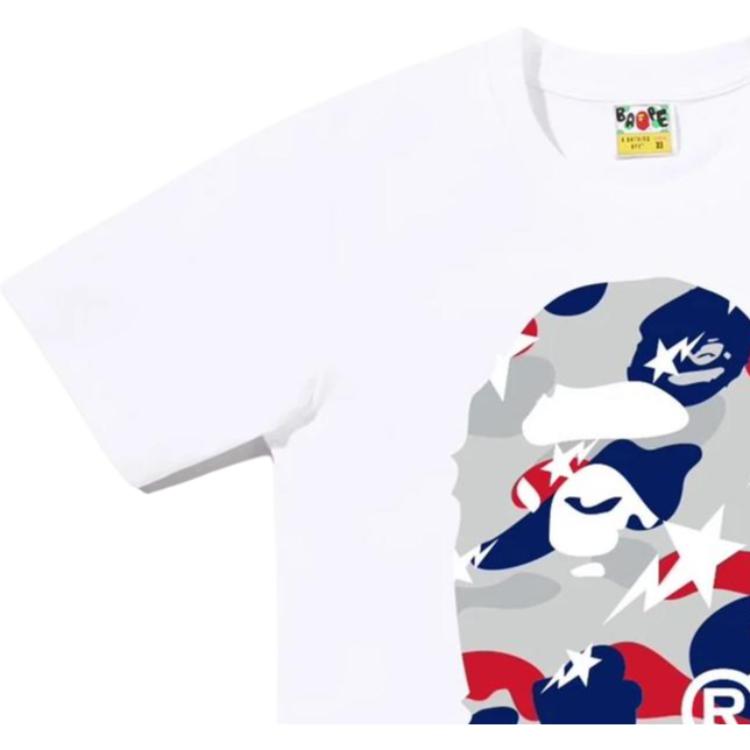 Женская футболка A BATHING APE (черная) — фото 8