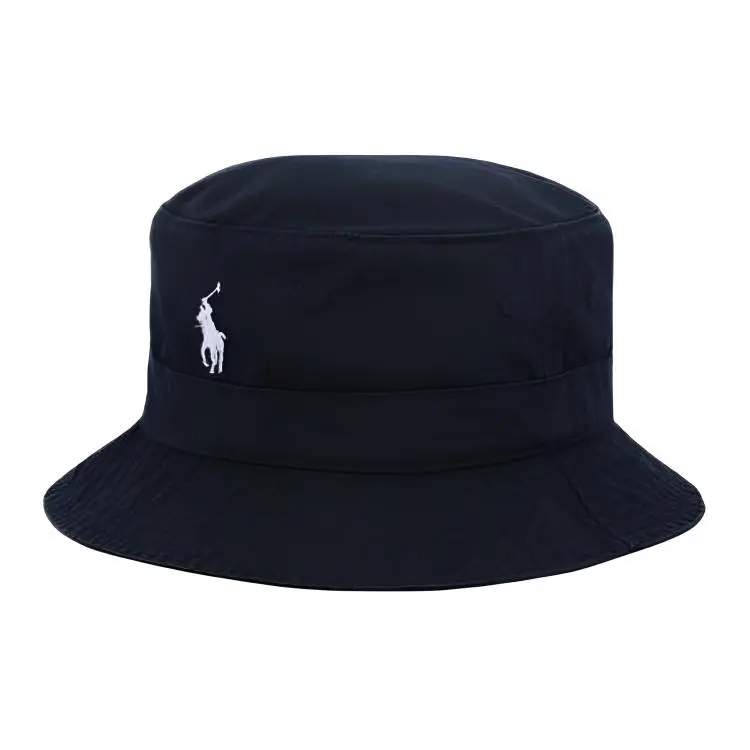 Polo Ralph Lauren Cotton Bucket Hats Unisex Black