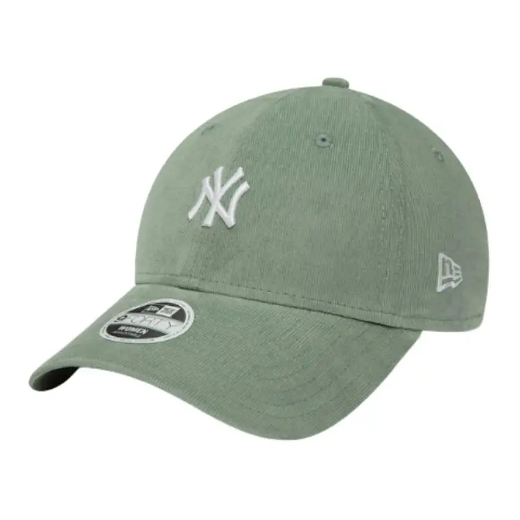 New Era Corduroy Baseball Caps Unisex Jade Green
