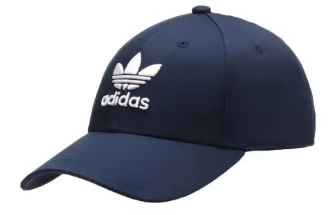 Adidas Originals Cotton Baseball Caps Unisex Navy Blue