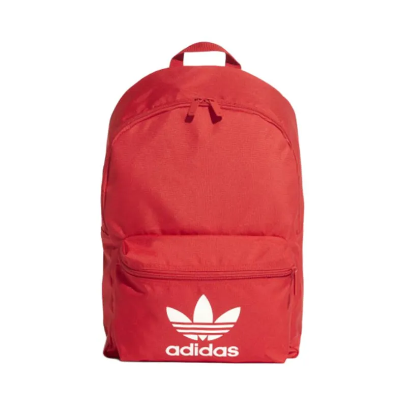Adidas Originals Trefoil Polyester Backpack Backpacks Unisex Red
