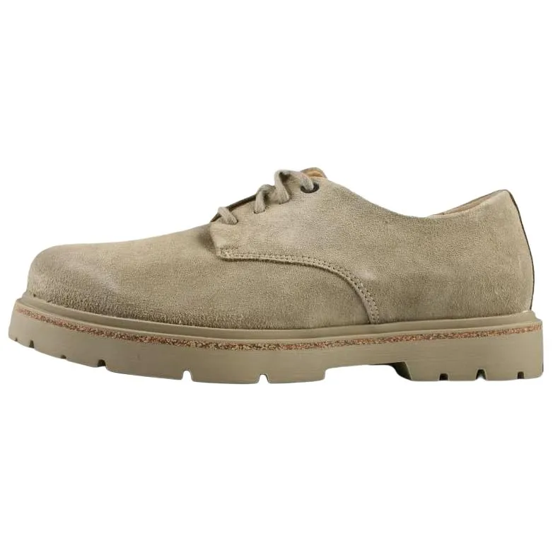 Birkenstock Highwood Lace Suede Low top Casual Shoes Unisex Taupe