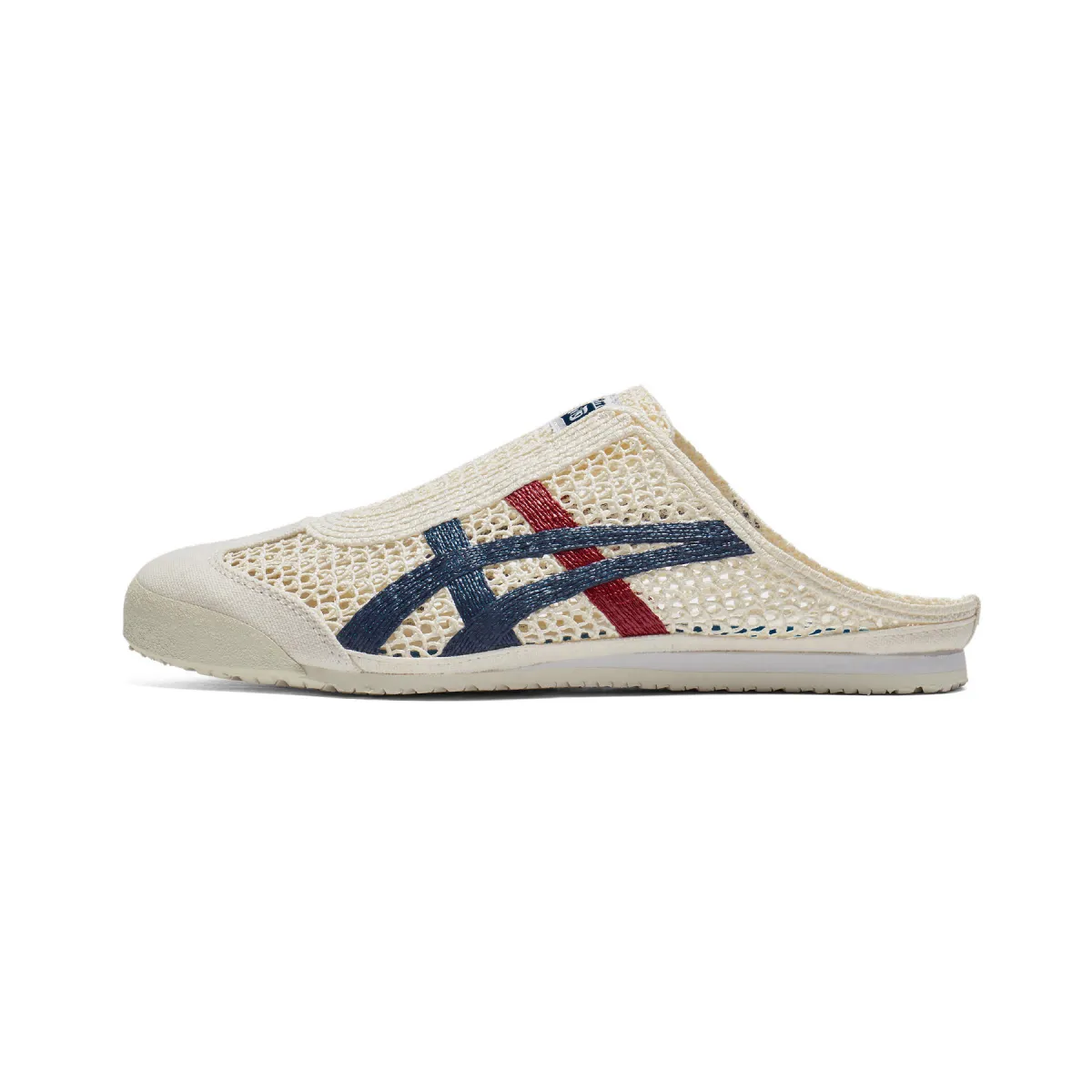 Onitsuka Tiger MEXICO 66 SABOT Closed Toe Slippers Unisex Beige/Blue