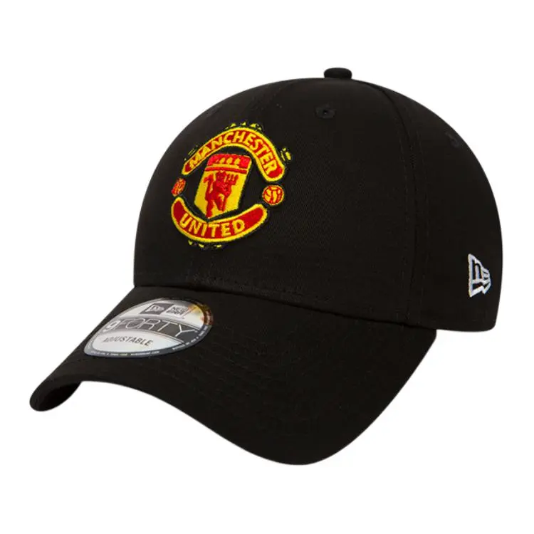 New Era Cotton Baseball Caps Unisex Black/Red