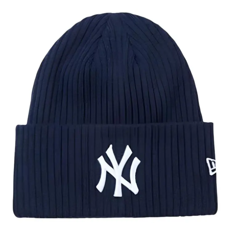 New Era x MLB Acrylic Wool Beanies Unisex Navy Blue