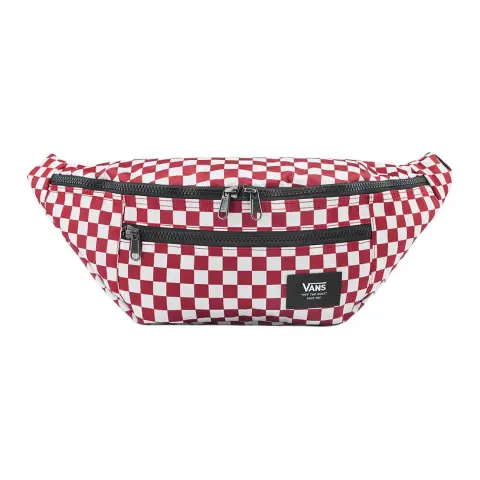 Vans Polyester Sling Bag, Crossbody Bag Fanny Packs Regular Unisex Red