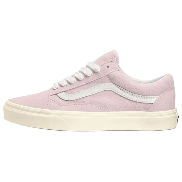 Vans Classic And Versatile Abrasion Resistant Lightweight Breathable Low top Skateboard Shoes Unisex Pink