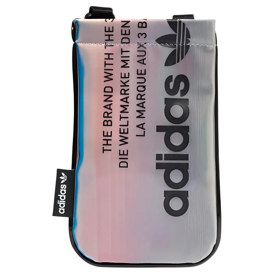 Adidas Originals Trefoil TPU Shoulder Bag, Crossbody Bag Cell Phone Pouches Unisex Multicolor