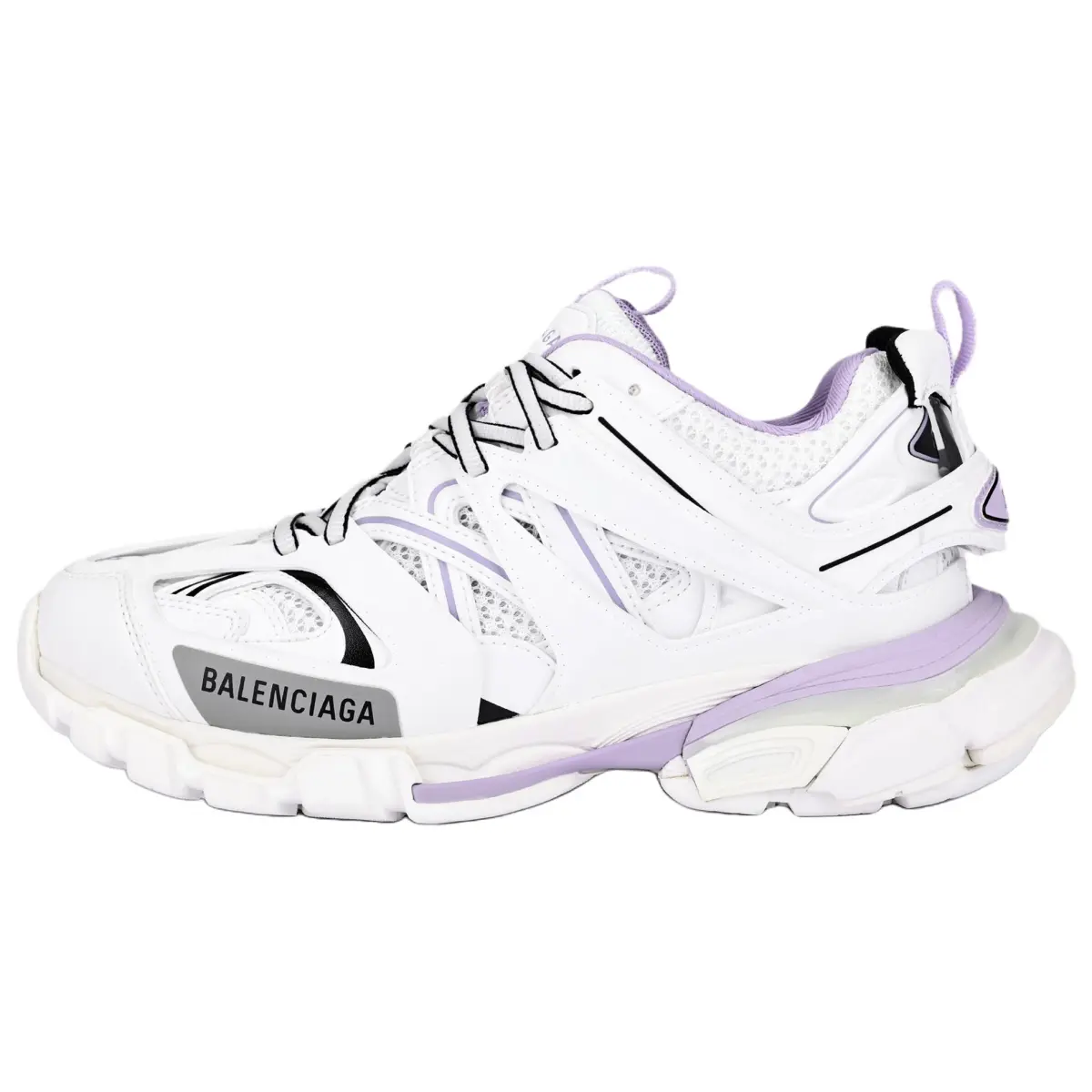 Balenciaga Track Chunky Sneakers Women's White Purple