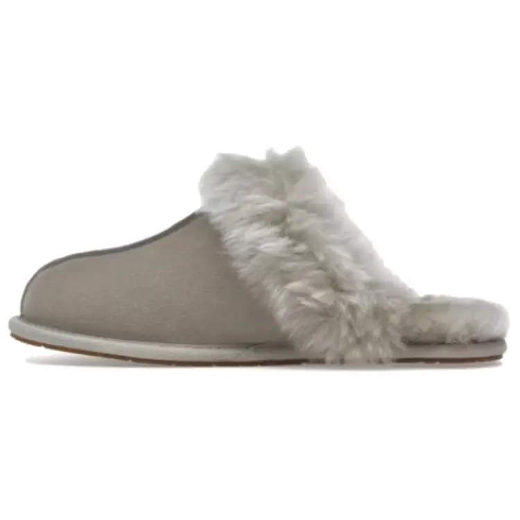 UGG Fleece Lined, Minimalist Style Casual Fashion Mules Rubber Sole No Special Function Closed Toe Slippers Women's