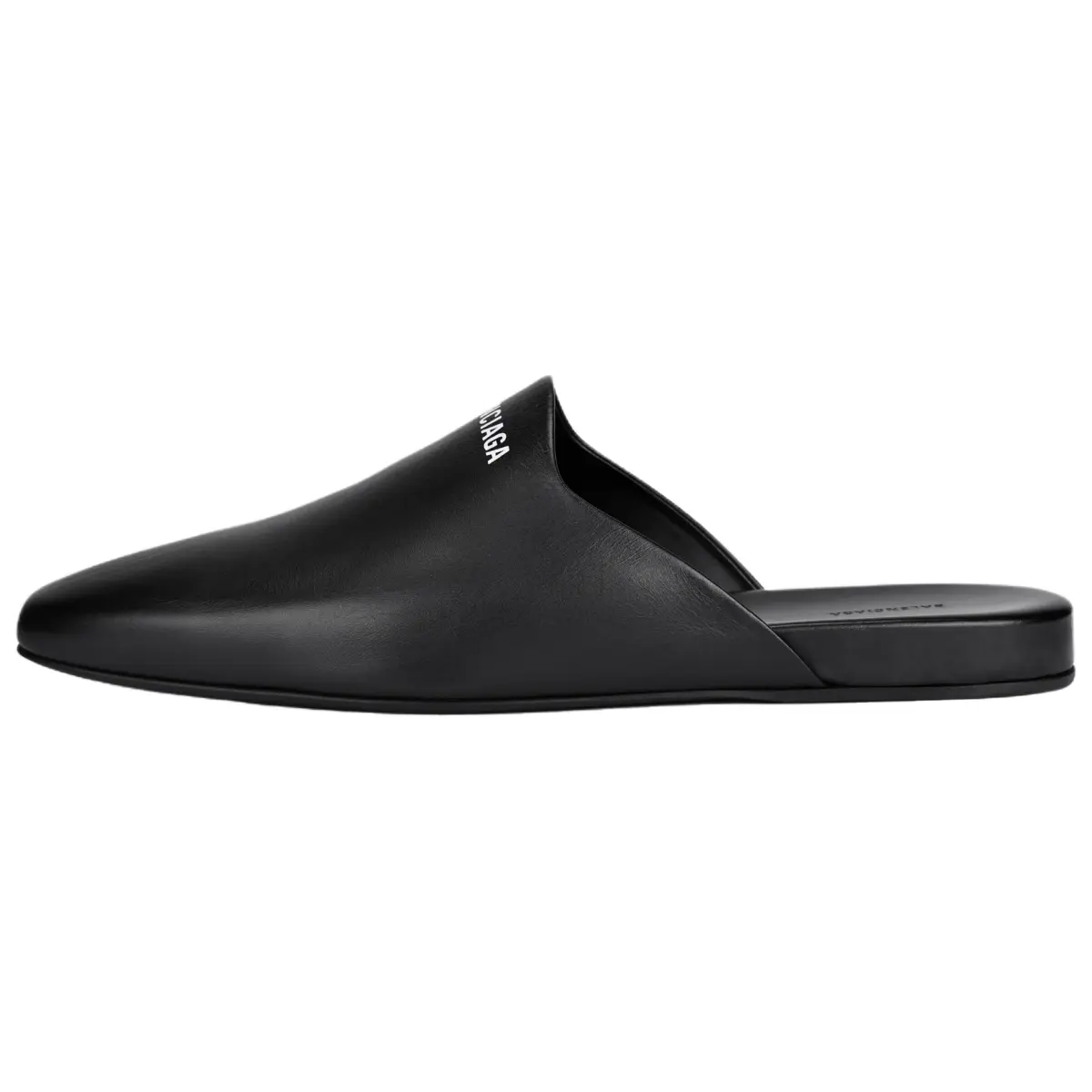 Balenciaga Cosy Mules Black Leather