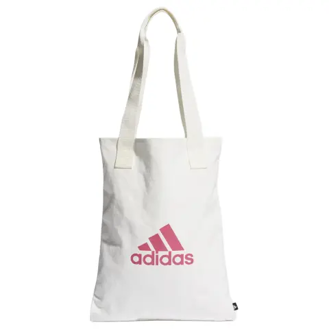 Adidas Cotton Tote Bag, Shopping Bag Shoulder Bags Regular Unisex White