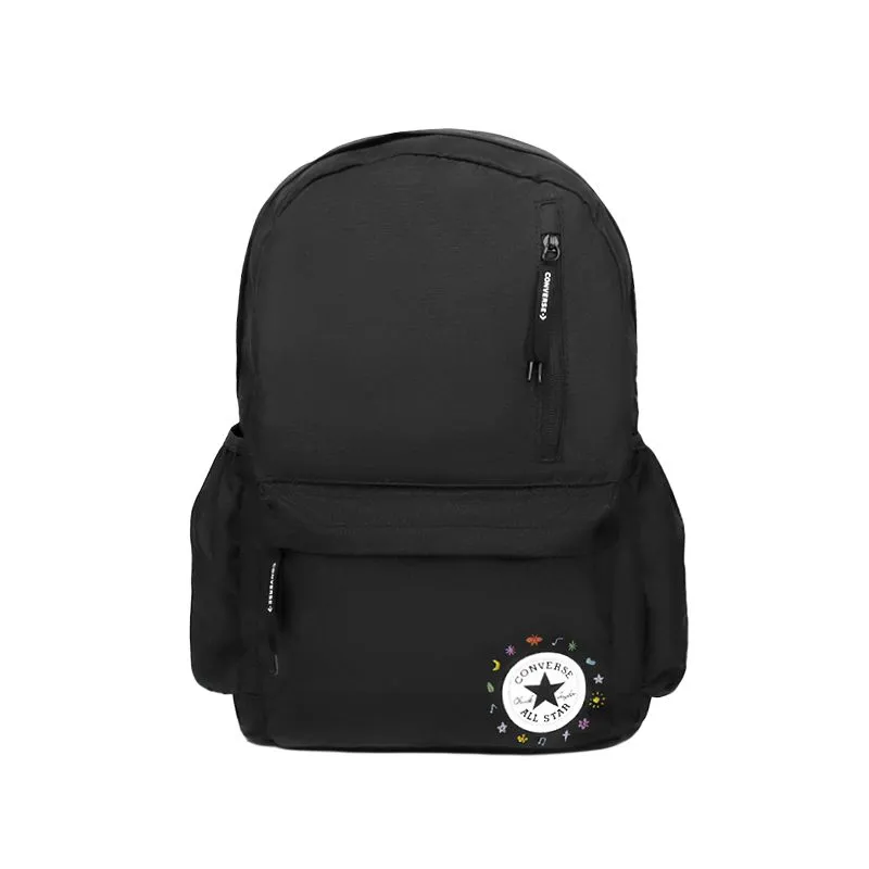 Converse Polyester Backpacks Unisex Black