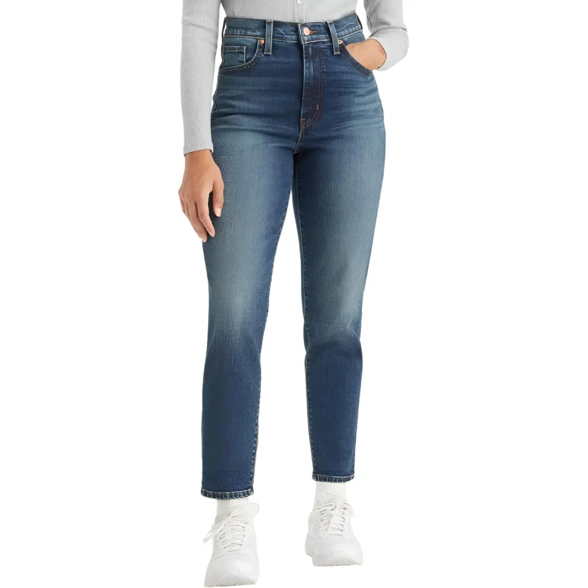 Levi's Jeans Women's Blue Moderate Tapered Pants
