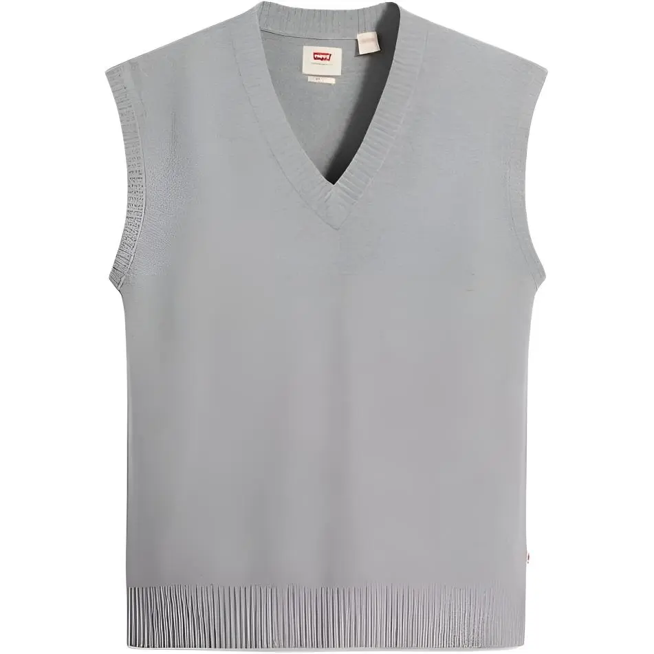 Levi's Tank Tops Men's Gray V-neck Moderate Other