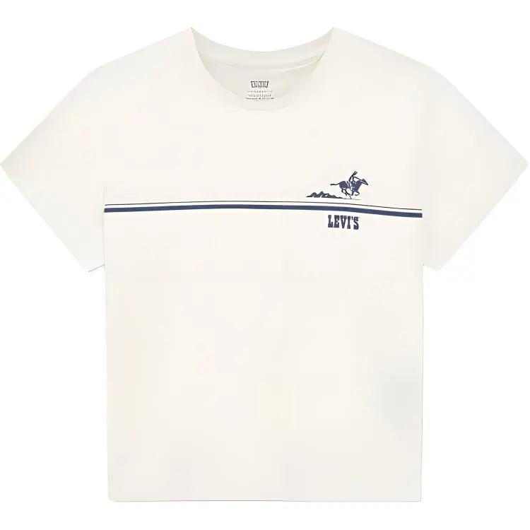 Levi's T-Shirt Women's Milk White