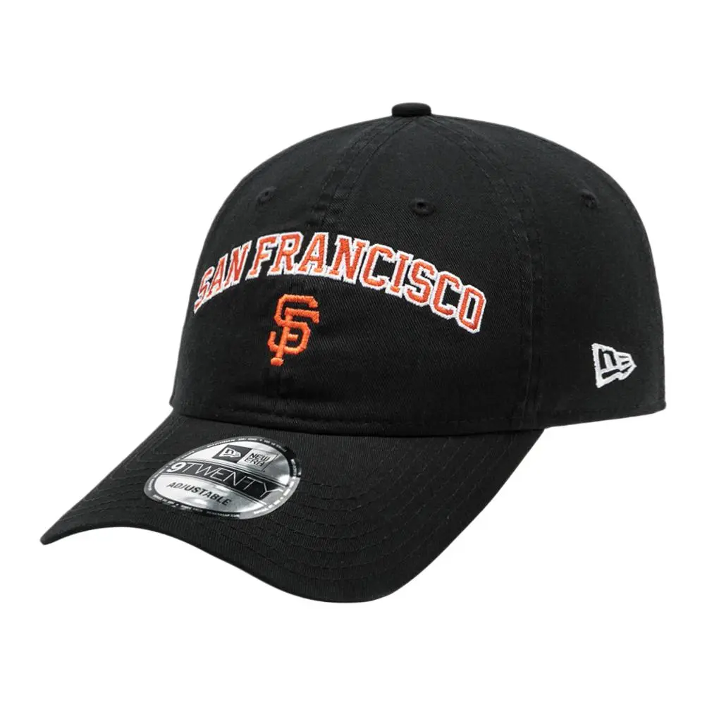 New Era x MLB Cotton Baseball Caps Unisex Black