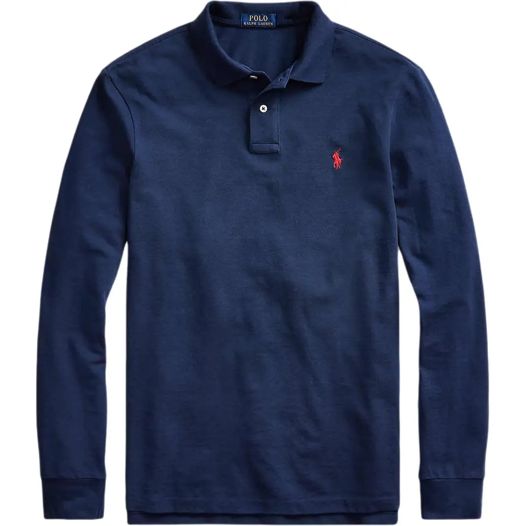 Polo Ralph Lauren All Fits Mesh Long Sleeved Polo Shirt