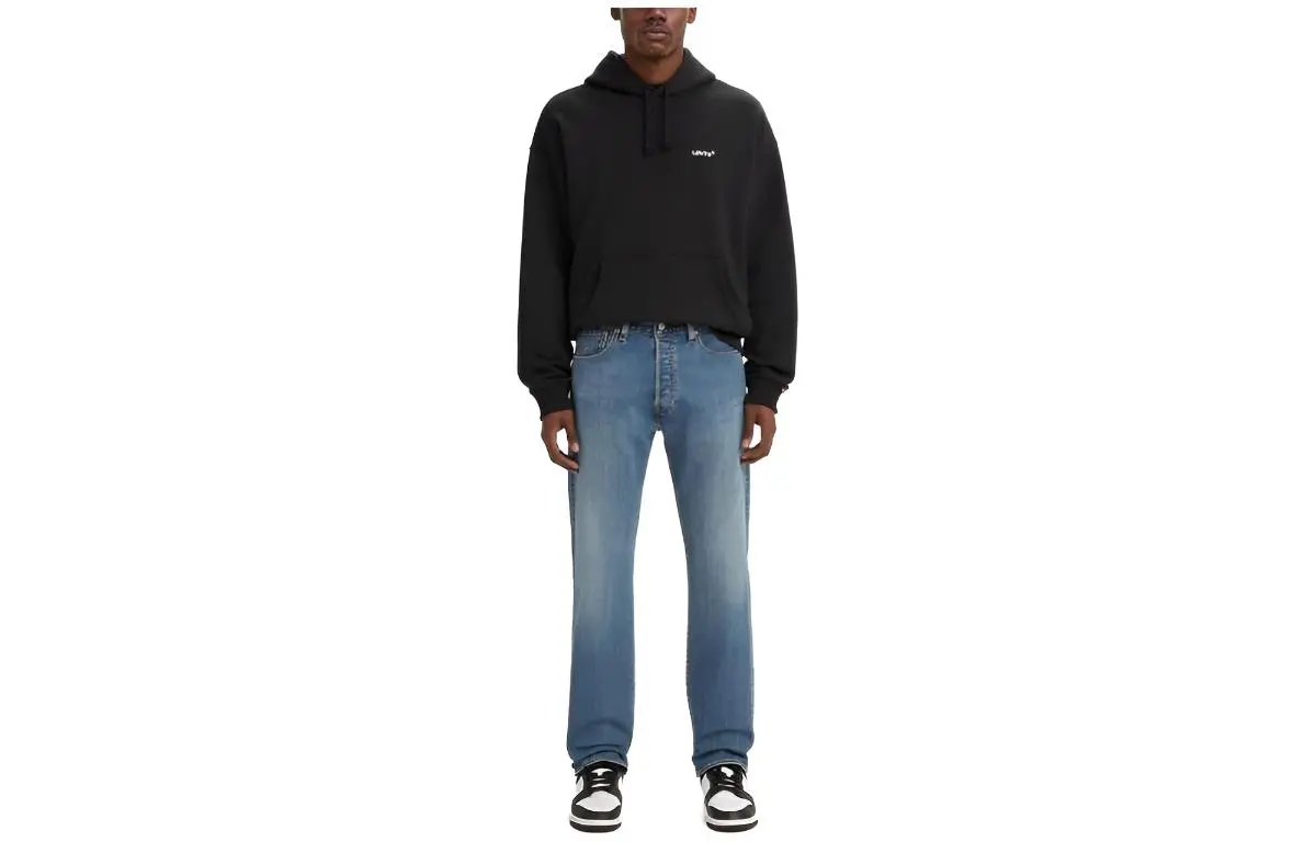 Levi's Jeans Men's Marine Blue Moderate Straight Fit Pants