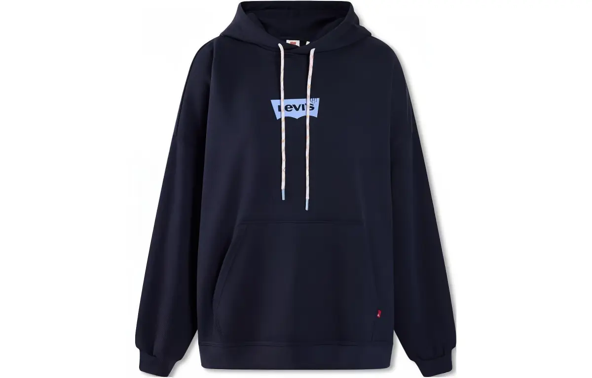Levi's Sweatshirts Women's Blue Hooded (Non-detachable) Moderate Other
