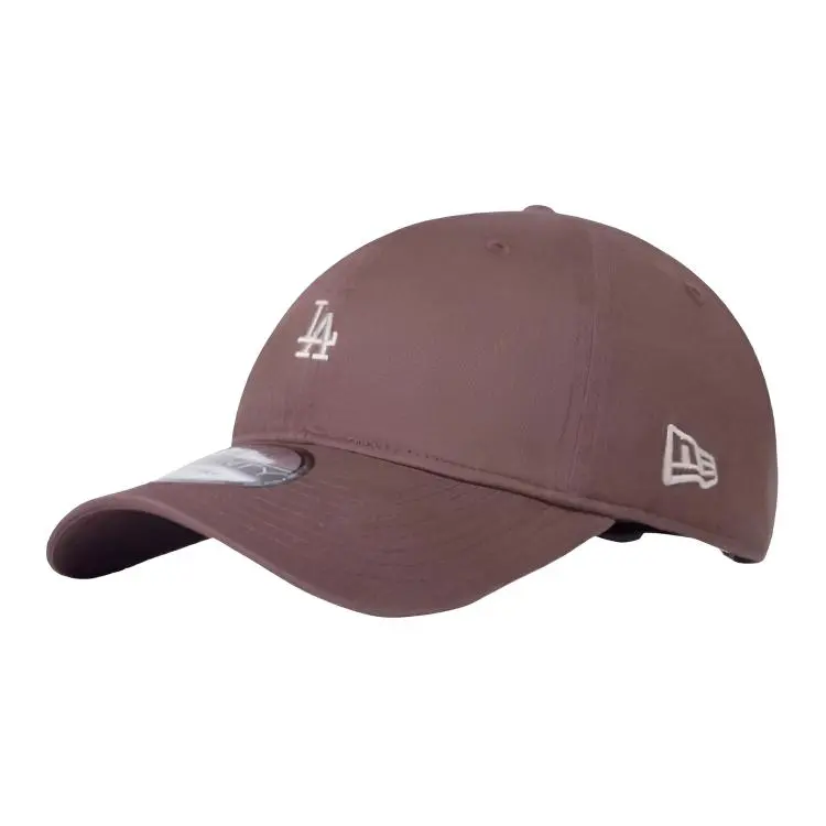 New Era Cotton Elastane Baseball Caps Unisex Coffee