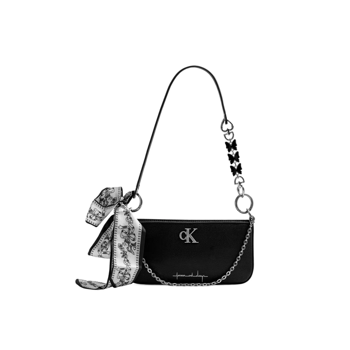 CALVIN KLEIN Synthetic Material Shoulder Bag Women's Black