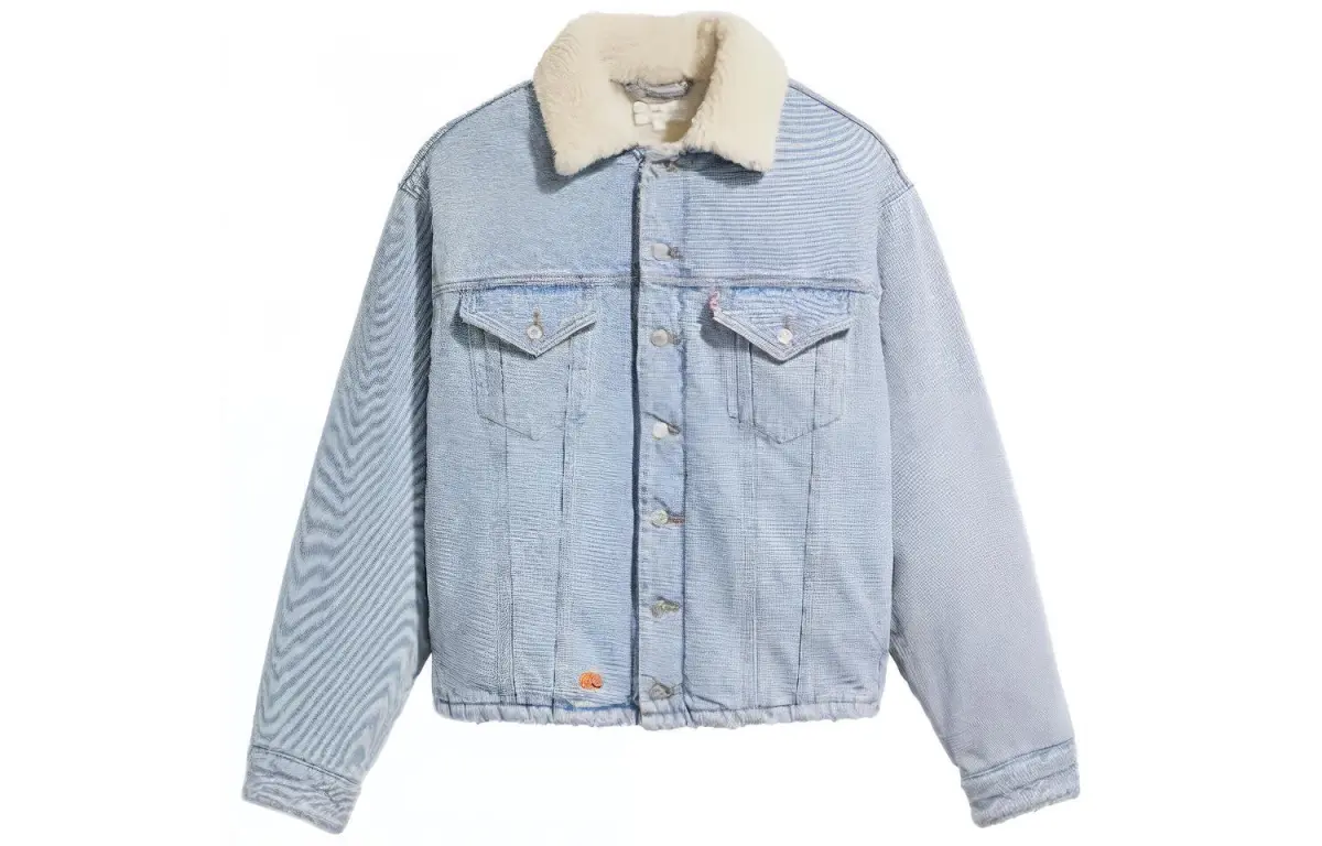 Levi's Levis X ERL Denim Jacket Men's Light Blue