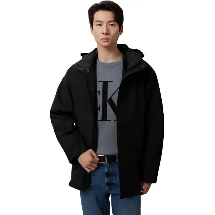 CALVIN KLEIN Jackets & Coats Men's Black