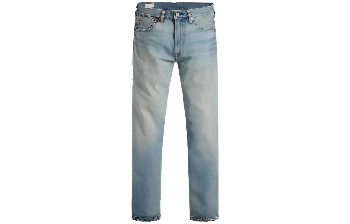 Levi's Jeans Men's Gray Blue Moderate Straight Fit Pants
