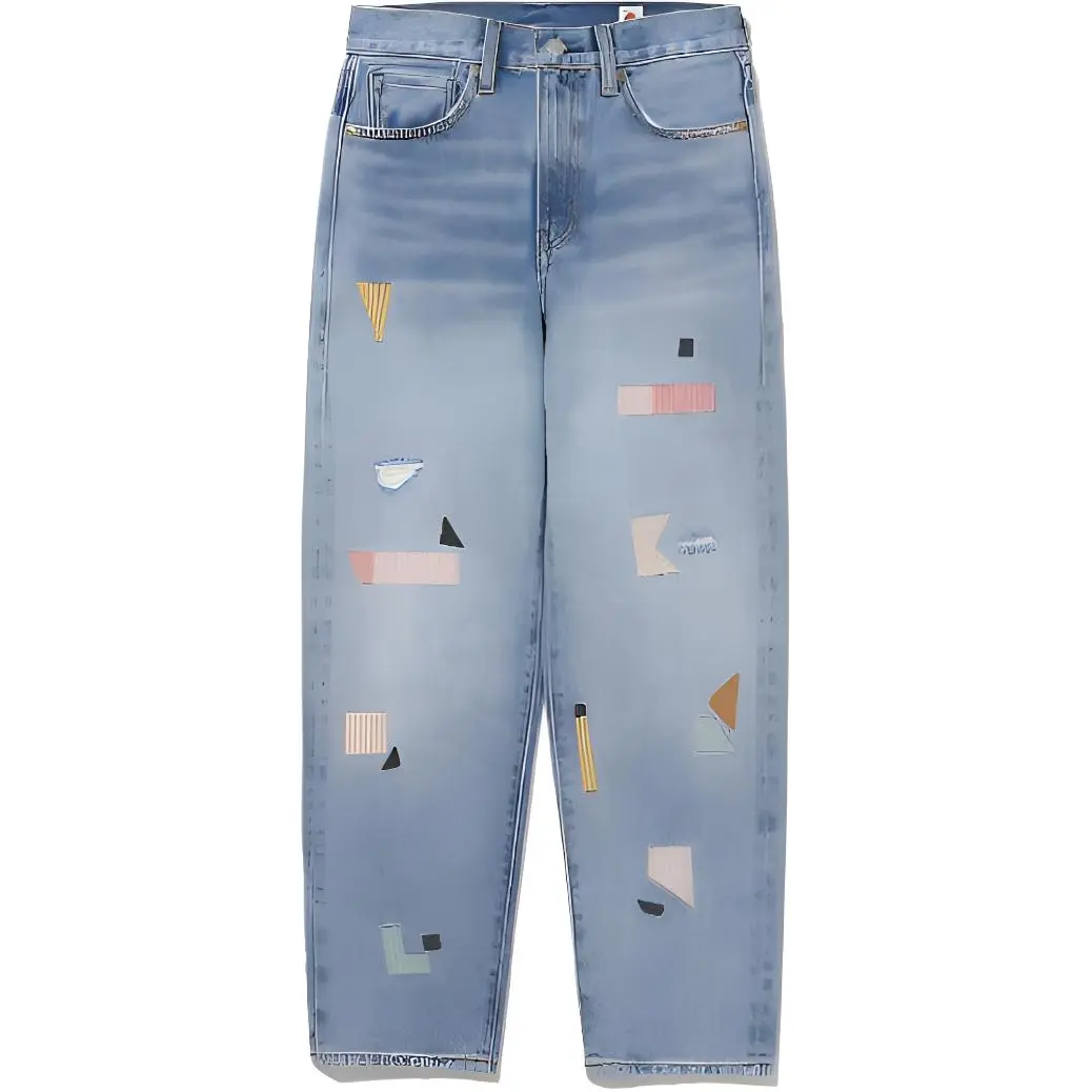 Levi's Jeans Women's Blue Moderate Straight Fit Pants