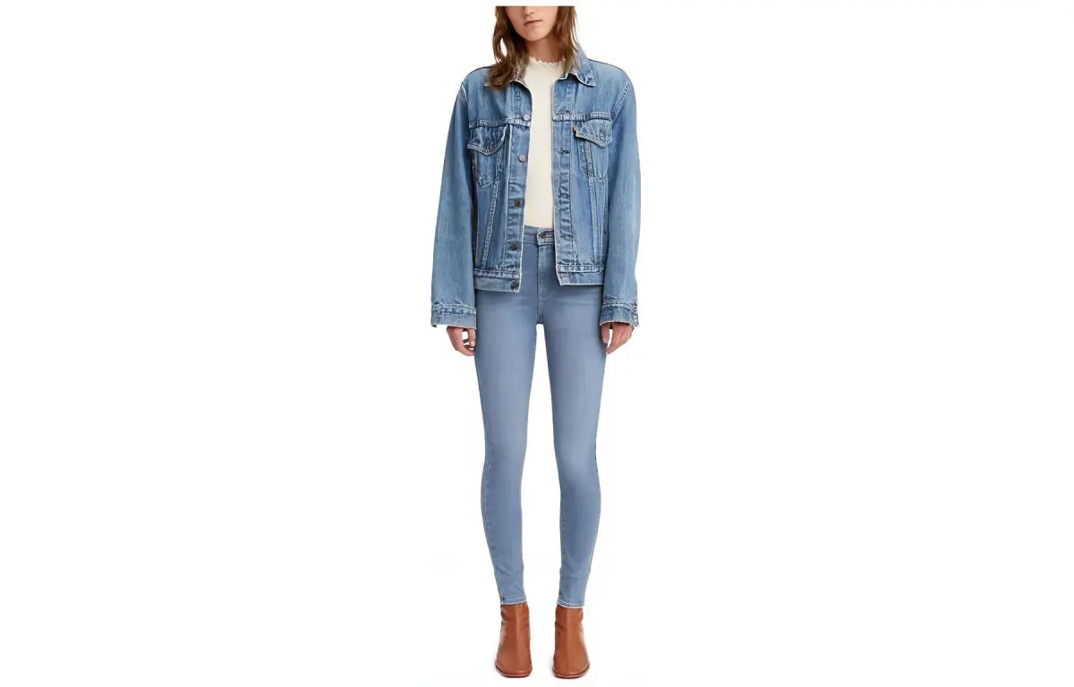 Levi's Jeans Women's Eclipse Star-Light Washed Moderate