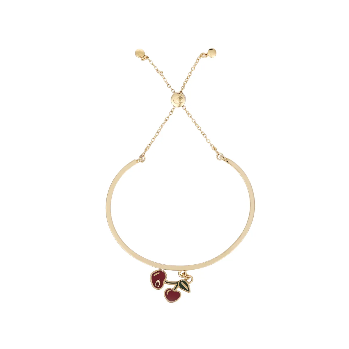 COACH Enamel Bracelets Unisex Gold