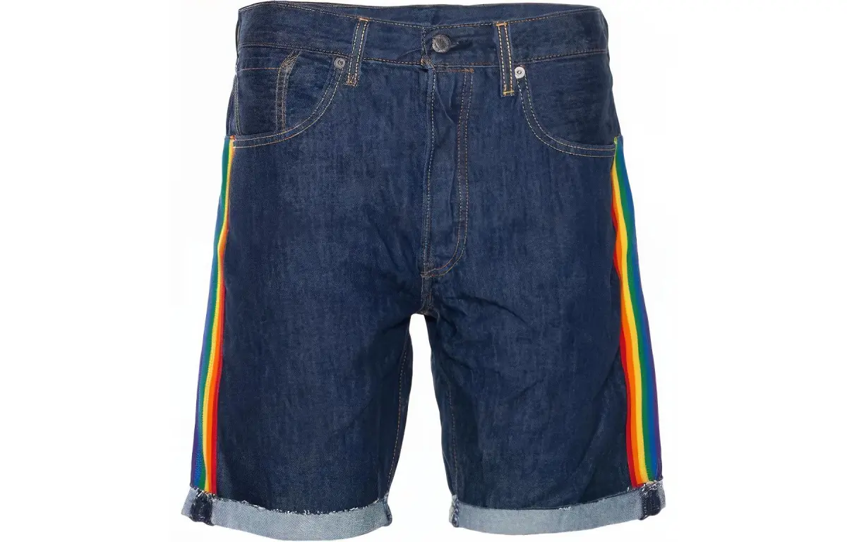 Levi's Denim Shorts Men's Blue Moderate