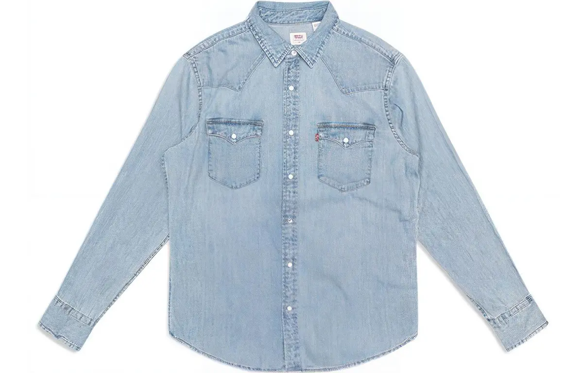 Levi's Shirts Men's Blue Moderate