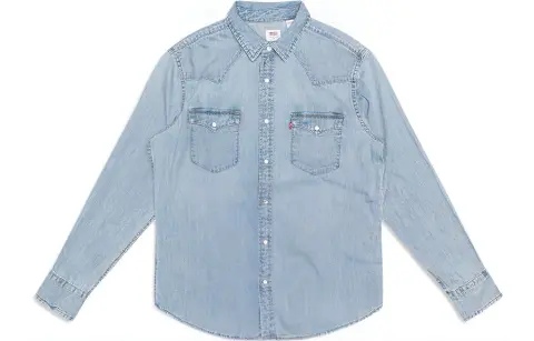 Levi's Shirts Men's Blue Moderate